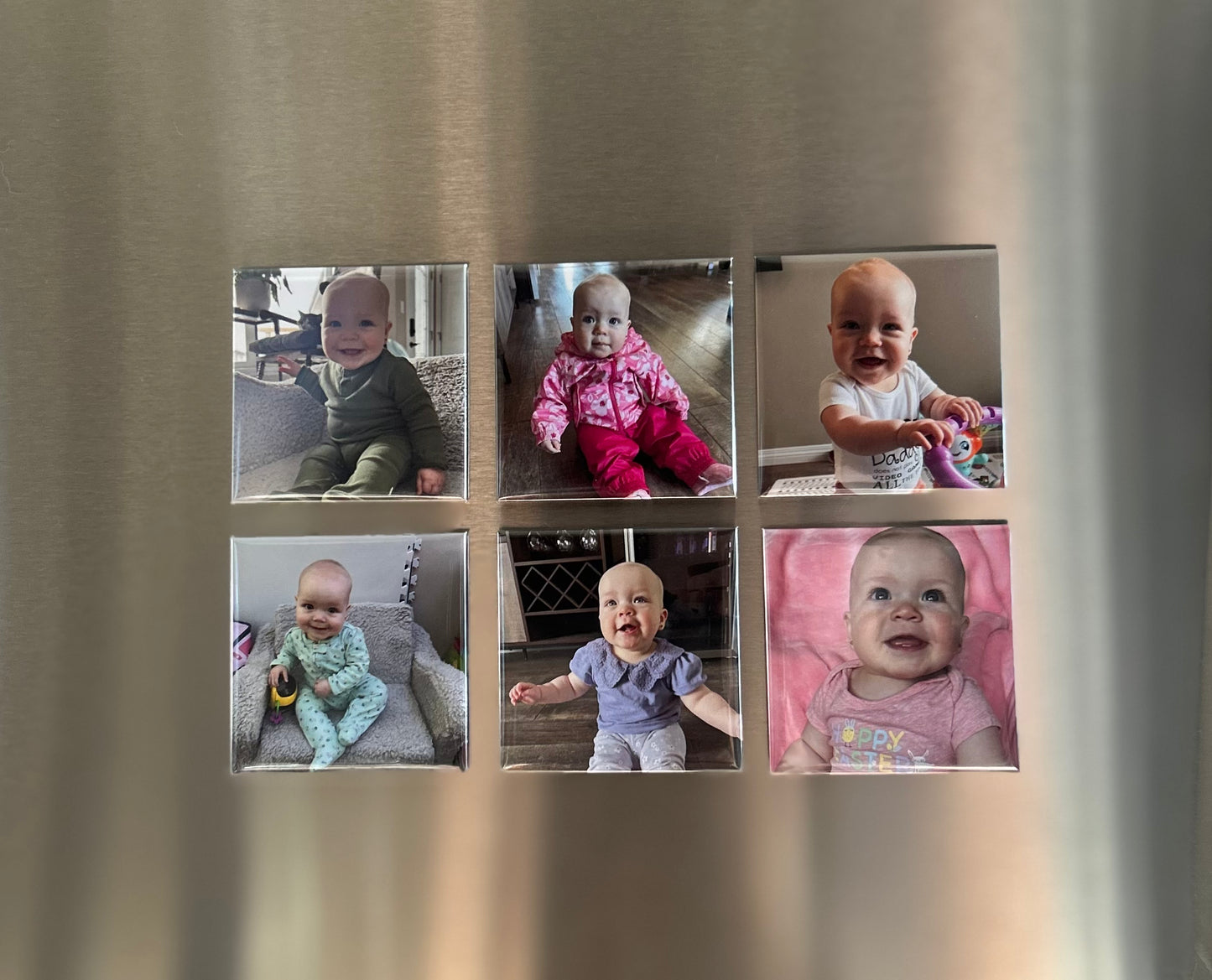 Custom Photo Magnets (Set of 6)